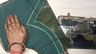 Diwali special blouse back nack design cutting and stitching full video