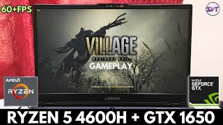 Resident Evil 8 Village Gameplay On Legion 5 | GTX 1650 + Ryzen 5 4600H + 16GB Ram | 60+ FPS