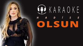 Karaoke - Hadise - Olsun - Söz/cover/altyapı