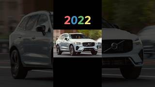 Evolution of Volvo XC60 (2008-2025) | Rival of Audi Q5 and BMW X3 #shorts #volvo #xc90 #audi #bmw