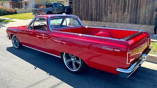 Walk Around - 1965 Chevy El Camino - Classic American Muscle Cars #