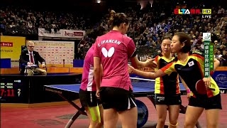 German Open 2016 Highlights: JEON Jihee/YANG Haeun vs HAN Ying/IVANCAN Irene (Final)