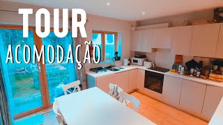 Tour pela Acomodação em Dublin • Primeira vez morando em uma CASA  | Fer Rebello