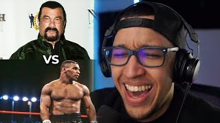 Worst Cinematic Fight in HISTORY | Aqwa Can't Believe He's Seeing "Steven Seagal vs Mike Tyson"