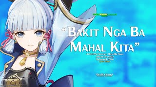 Bakit nga ba Mahal Kita - Roselle Nava (Lyrics Video ft. Genshin Impact) (4K)