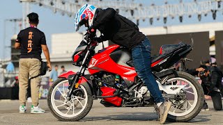 Drag Race | Hero thriller 160r 4v VS Hero thriller 160r 4v | Stunt Rider vs Motovloger |