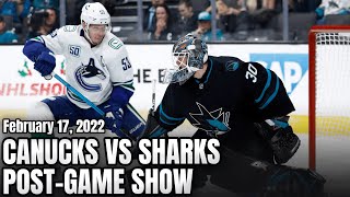 Canucks vs Sharks Post-Game Show // ParkersPucks