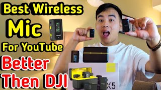 Best Wireless Mic / Better Than DJI and Rode Mic / Fulaim x5 vs Dji Mic / Wireless Mic For YouTube