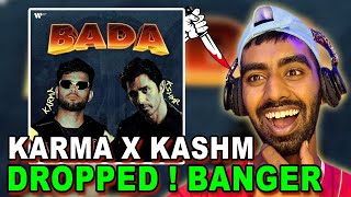 BADA -Reaction karma x ‪@KSHMRmusic  Video AMAN