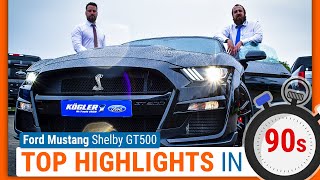 Der Mustang Shelby GT 500 im Test - alle Highlights in 90s (Kaufberatung & Fahrbericht)