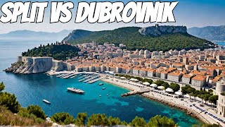 Split vs Dubrovnik: Which should you visit? #dubrovnik #croatia #travel #split