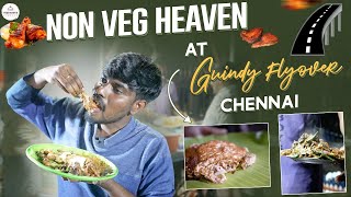 NON-VEG heaven at Guindy flyover Chennai 🍗🍗|| THALLU VANDI || FOOD MASTIII