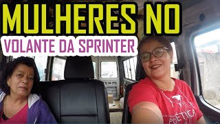 DIRIGINDO VAN SPRINTER |  Mulher dirigindo Motorhome Artesanal  - Aprendendo a dirigir