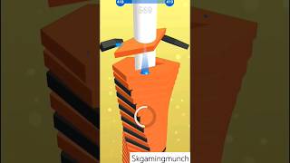 Stack Ball 3D Game | Level 418 | play Stack Ball Game in Fast Speed | Stack Ball Game youtube Short