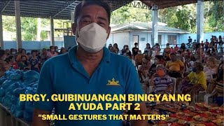 Relief Operation for Brgy. Guibuangan, Barili, Cebu Part 2 | EyingTv