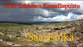 Saariselän kesä tuntureilla. Urho Kekkosen Kansallispuisto Pääsiäiskuru Iisakkipää