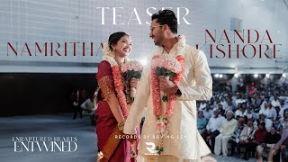 Namritha & Nandakishore -  Grand Malayalam Wedding Teaser