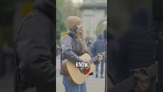 We were BLOWN away when we heard these sisters sing 😮 @TheBrownEyedSisters  #busker #streetperformer