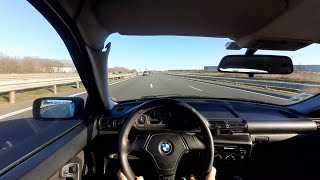 BMW 316 Ti 1997 1.6 ETHANOL E36 102 HP | POV | TEST DRIVE | 0-100KM/H ACCELERATION | MANUAL