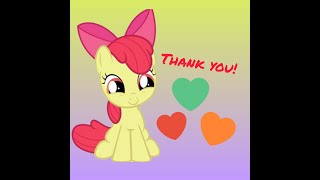 Apple Bloom Thanks Everypony & You! | My Little Pony: Friendship Is Magic (Read desc.)