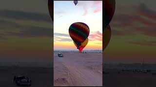 Hot Air Ballon Dubai Desert #shorts #bucketlist #bucketlisttravel #dubai