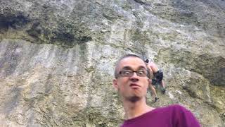 Steep Mud 8a, Trockauer Wand Frankenjura