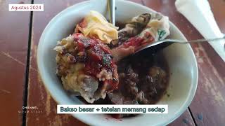 Bakso besar dan tetelannya nendang