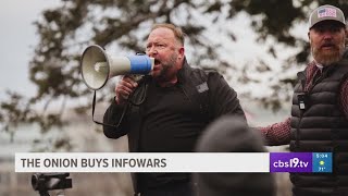 'The Onion' satirical news site wins auction for Alex Jones' InfoWars