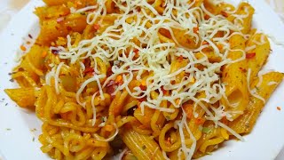 CHEESY PASTA MAGGI | SPICY & DELICIOUS HOMEMADE RECIPE