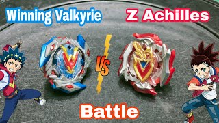 Winning Valkyrie vs Z Achilles Beyblade battle | Who is best🤔