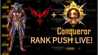 DAY 2 | CONQUEROR RANK PUSH LIVE! _ TIPS AND TRICKS | FULL RUSH!!