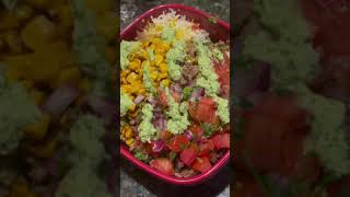 Healthy Taco Tuesday | Taco Bowls #foodshorts #shorts