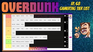 Overdunk - Ep 68 - GamerTag Tier List ENGAGE- a competitive Pokemon UNITE Podcast