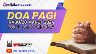 Doa Pagi Rabu, 20 Maret 2024