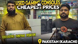 CHEAPEST PRICES OF NEW USED GAMING CONSOLES,GAMES,CONTROLLERS IN PAKISTAN(KARACHI) ON JULY 2024...