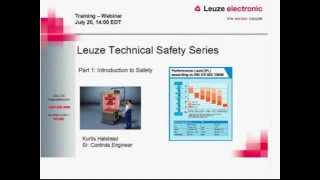 Functional Machine Safety Services Webinar - Part 1 - Introduction