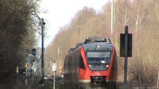 BR644 Talent auf der Voreifelbahn beim Bahnhof Kottenforst  Damals noch mit Formsignalen