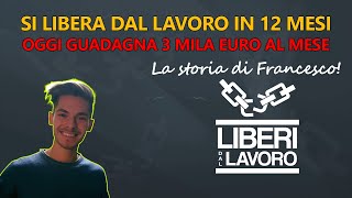 Si libera in 12 mesi, oggi guadagna 3mila euro al mese (!) | Liberi dal Lavoro