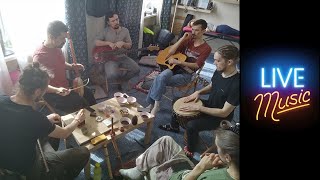 Илья Соковнин (г. Вятка) в гостях у Siberian Sound Healers (г. Омск). Гитара, флейта, дудук, джембе.