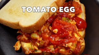 Tomato Egg Recipe | Easy Omelet Sandwich | Delicious Breakfast in 10 Minutes