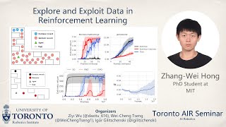 Zhang-Wei Hong on Explore and Exploit Data in Reinforcement Learning | Toronto AIR Seminar