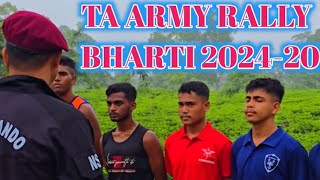 Ta army Rally Bharti Physical preparation shorts