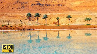 Unveil Desert Landscape in 4K Video Ultra HD with Relaxing Music