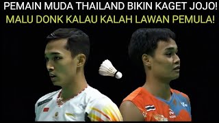 😱 MELANGKAH JAUH NIH! Jonathan Christie vs Saran Jamsri. Badminton Bulutangkis