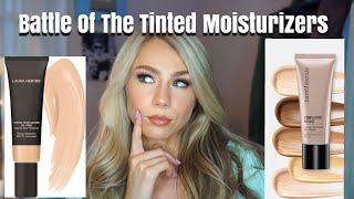 BATTLE OF THE TINTED MOISTURIZERS LAURA MERCIER VS BARE MINERALS ❓