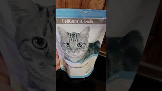 I Reccomend: FeliGum L- Lysin von Alfavet Ergänzungsmittel für Katzen.