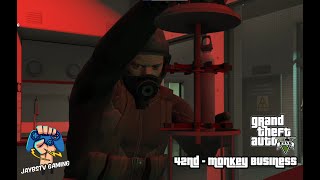 GTA V - 42nd Mission - Monkey Business | NO COMMENTARY