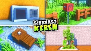 5 KREASI UNIK & KEREN YANG BISA KALIAN BUAT DI MINECRAFT