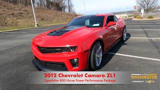 USED 2012 CHEVROLET CAMARO ZL1 w/ LIGENFELTER 800 HP PERFORMANCE PACKAGE