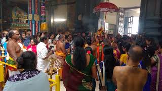 Hindu Sri Kamadchi Ampal Temple: Music to celebrate bringing the idol to the inner sanctum